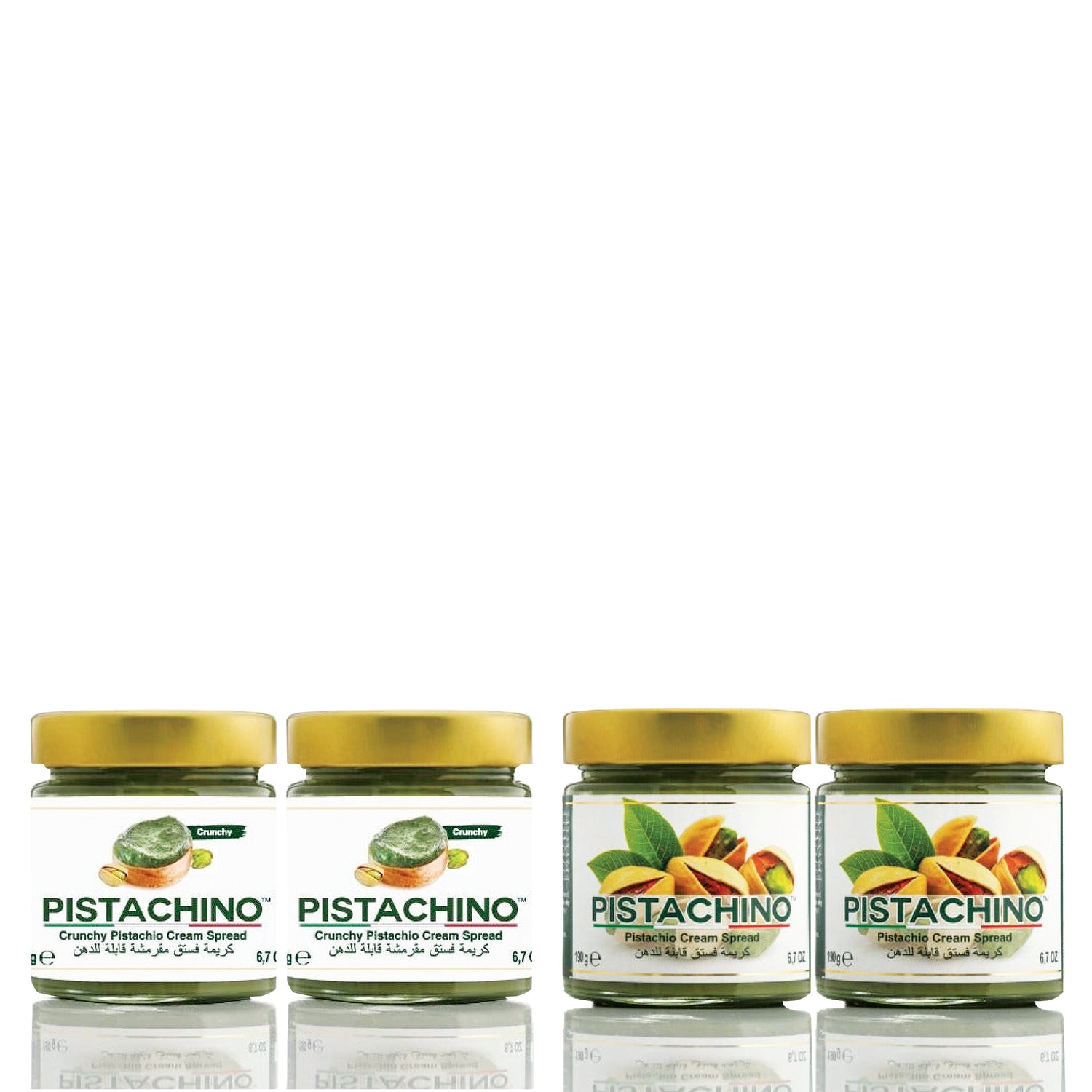 The Family Bundle (2 Smooth 190g and 2 Crunchy Spreads 190g)